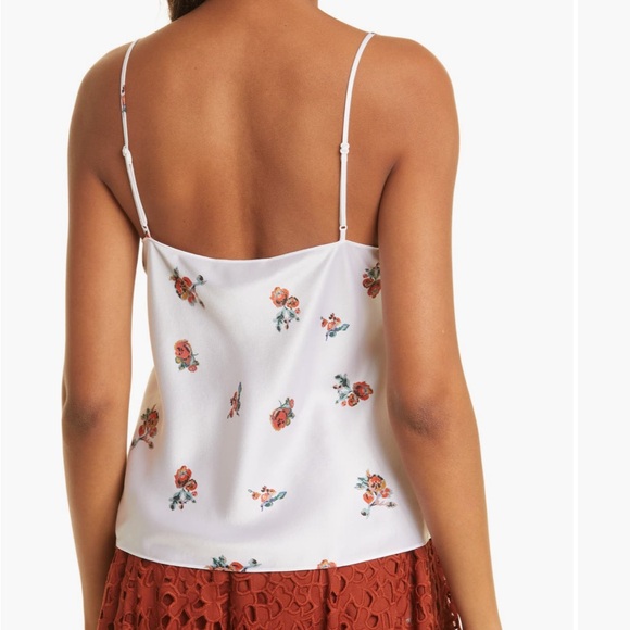 Vince Floral Silk Camisole- 100% Silk - New with tags - Picture 3 of 11